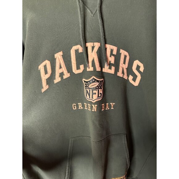 Vintage Packers NFL Originals Sweatshirt Hooded 2XL Green - Picture 5 of 8